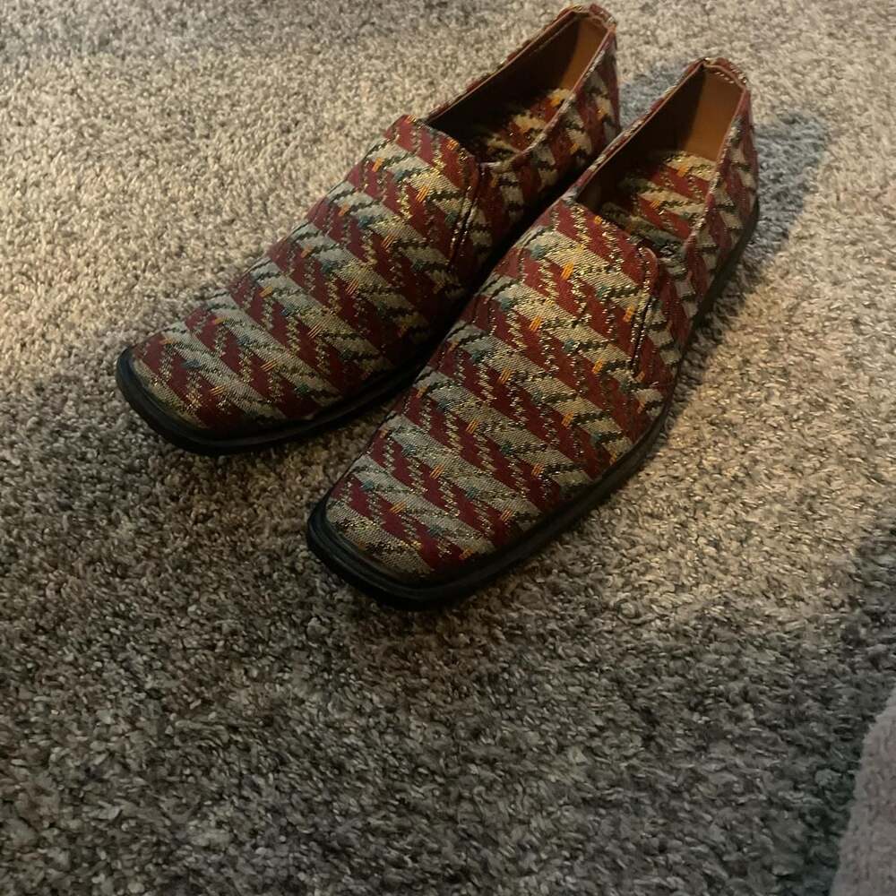 Texas Boot Ranch Multicoloured Patterned Loafers - Picture 2 of 4